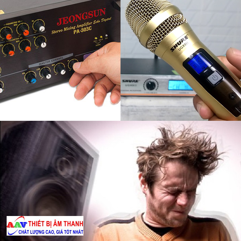 cách điều chỉnh micro karaoke
